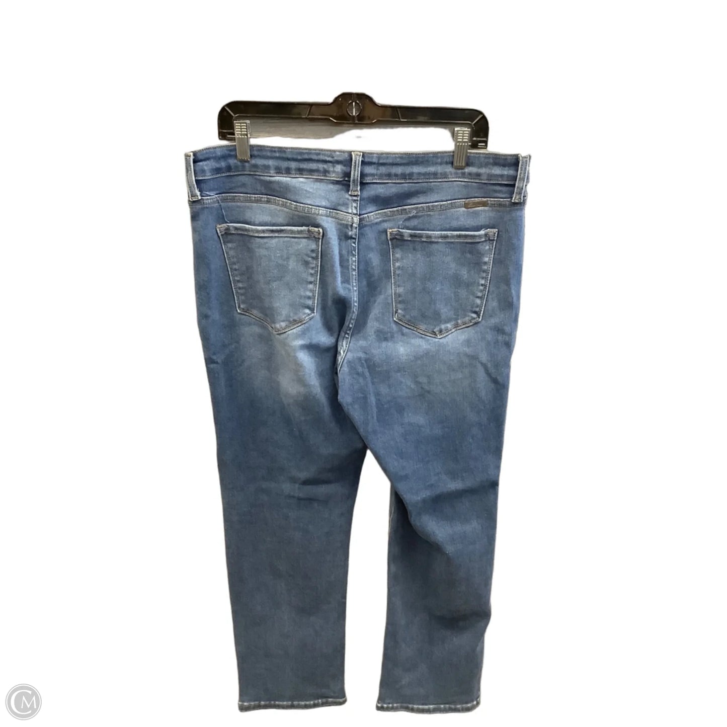 Jeans Straight By Kancan In Blue Denim, Size: 14