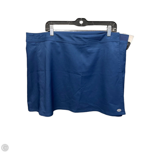 Skirt Mini & Short By Reel Legends In Blue, Size: 14