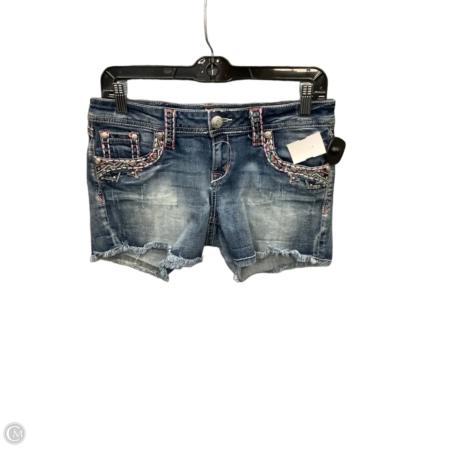 Shorts By Grace In Blue Denim, Size: 6