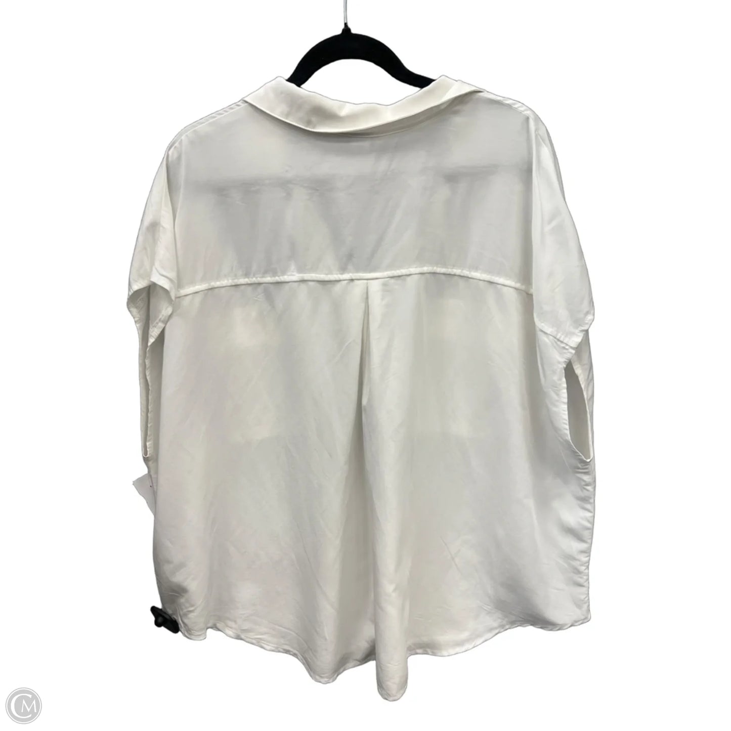Top Short Sleeve By Old Navy In White, Size: Xxl