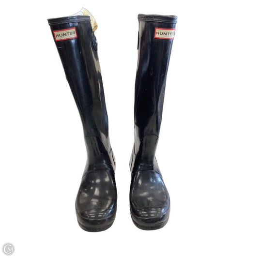 Boots Rain By Hunter In Black, Size: 8