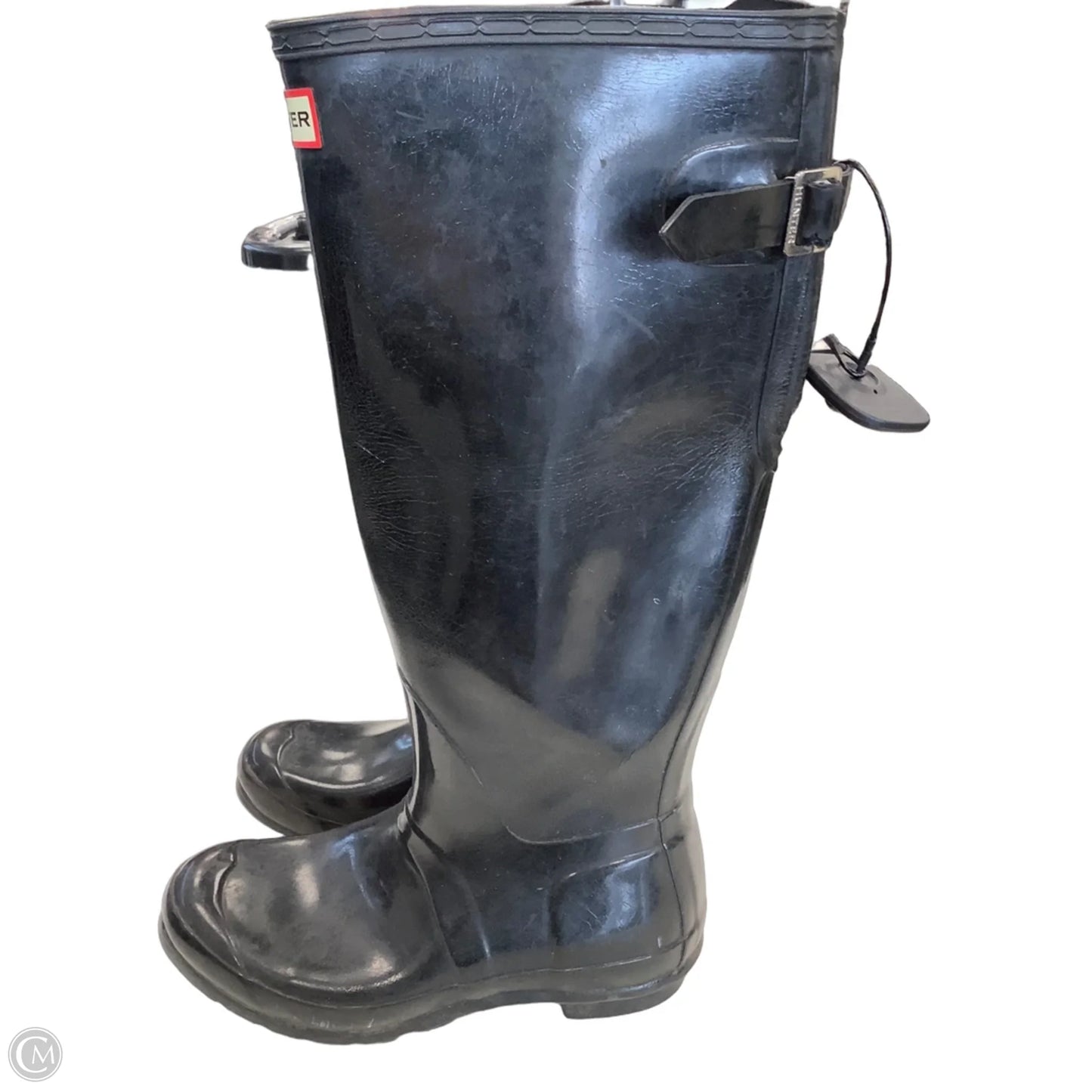 Boots Rain By Hunter In Black, Size: 8