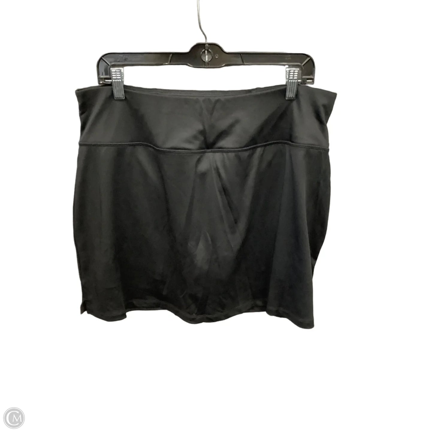 Athletic Skirt By Kensie In Black, Size: 1x