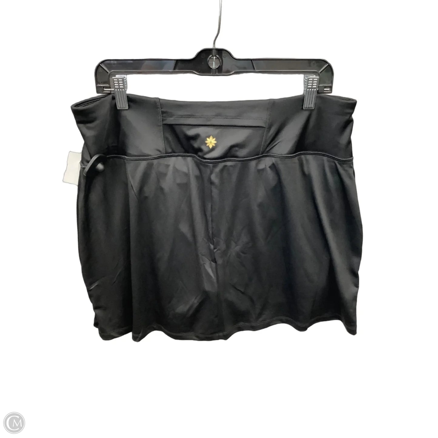 Athletic Skirt By Kensie In Black, Size: 1x