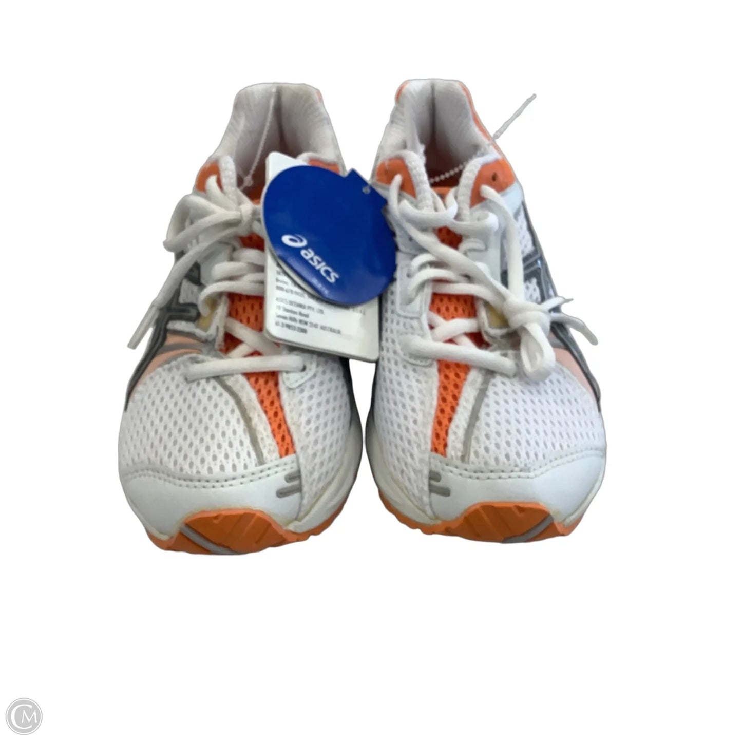Shoes Athletic By Asics In Orange & White, Size: 6.5