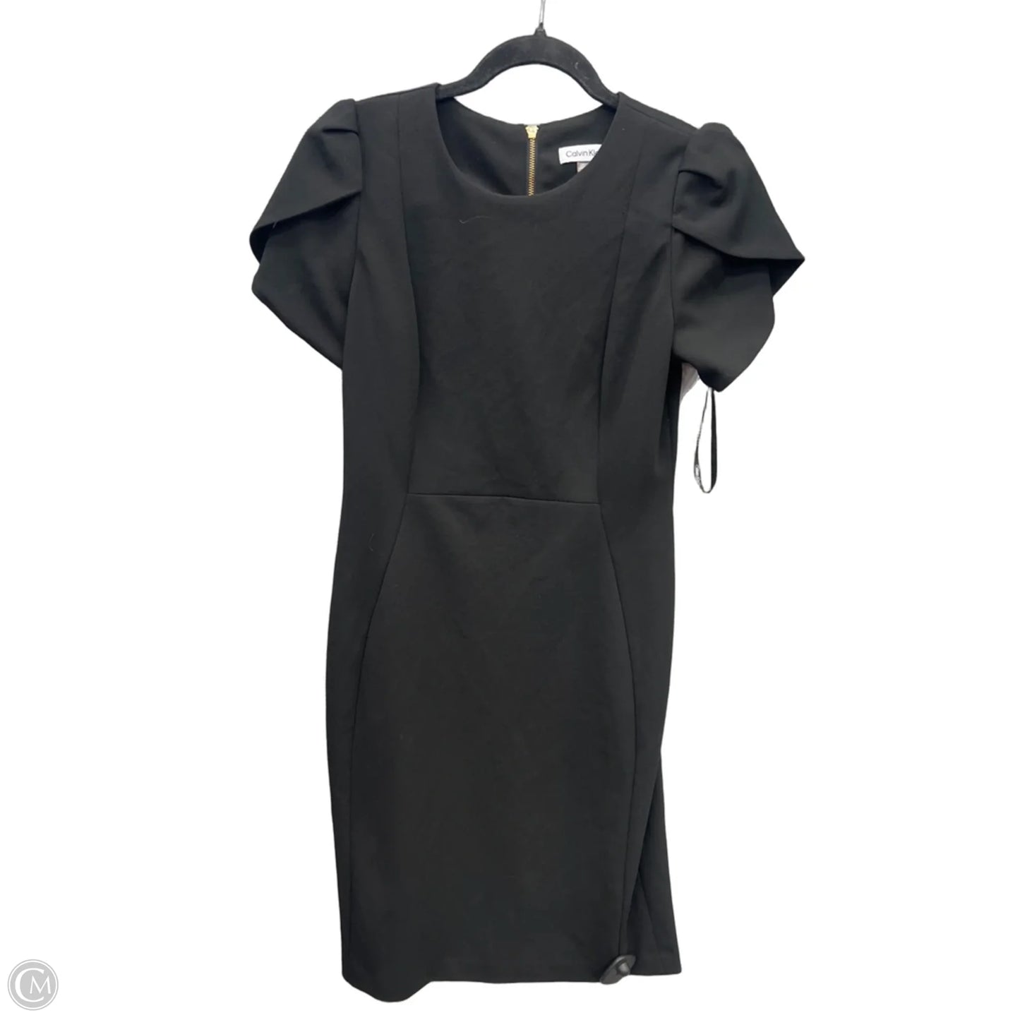 Dress Work By Calvin Klein In Black, Size: M