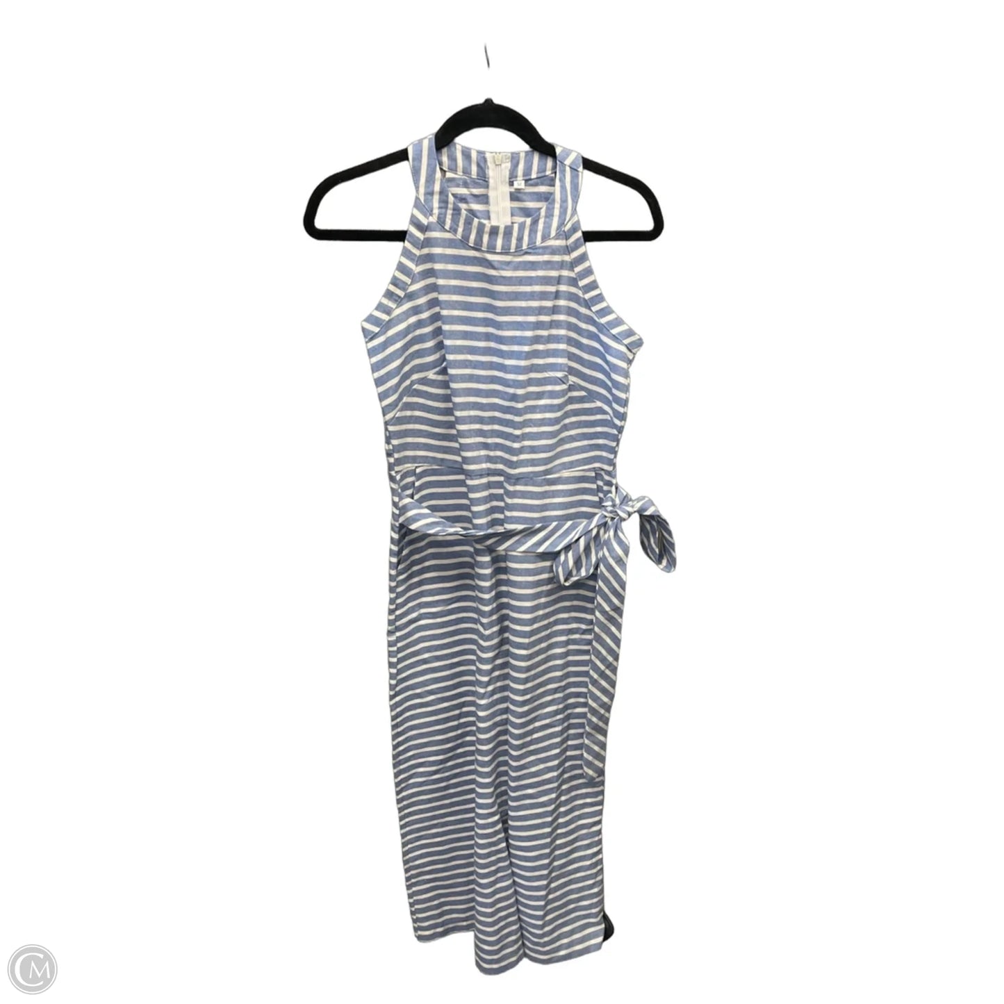 Jumpsuit By Clothes Mentor In Striped Pattern, Size: M