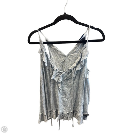 Top Sleeveless By Daytrip In Blue, Size: M