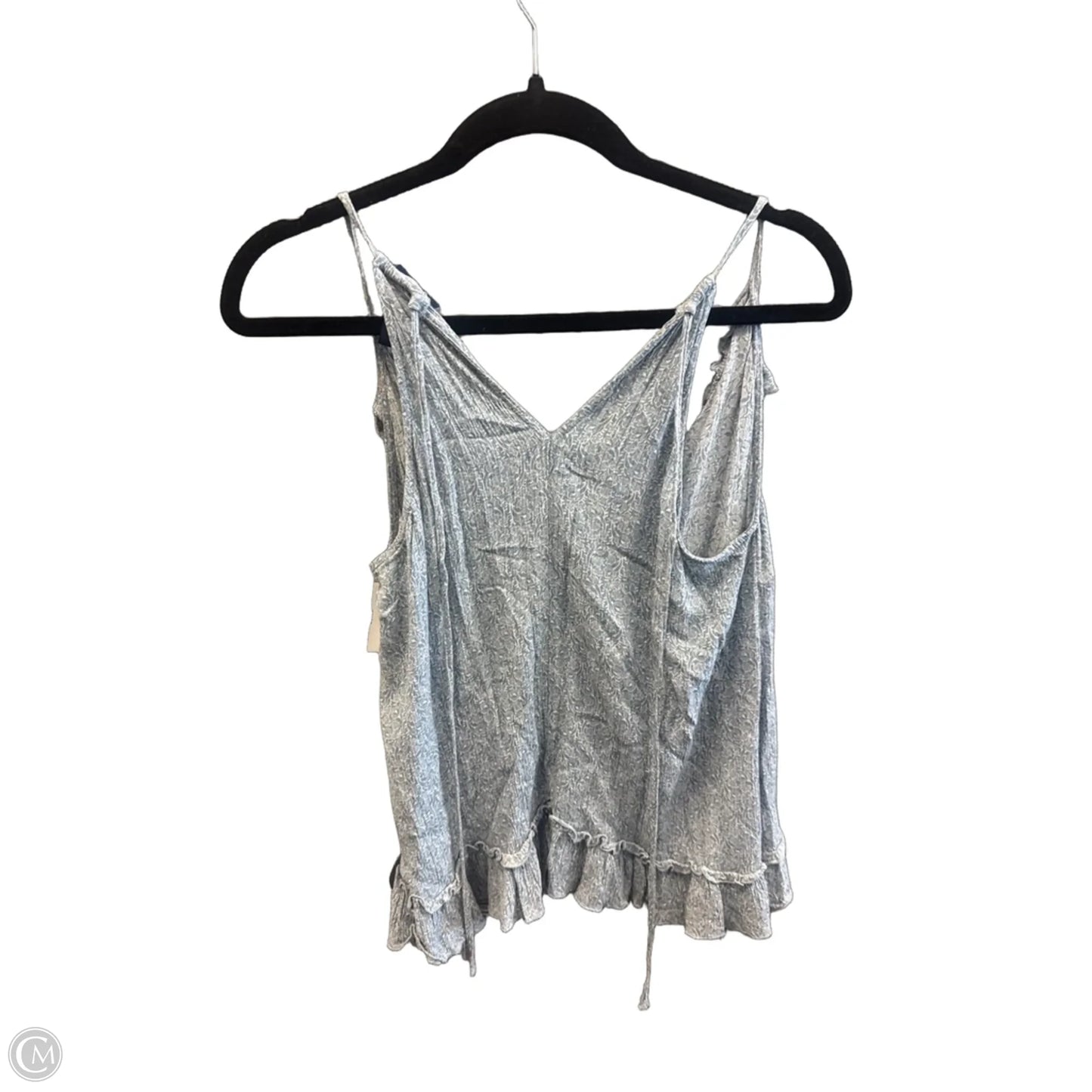 Top Sleeveless By Daytrip In Blue, Size: M