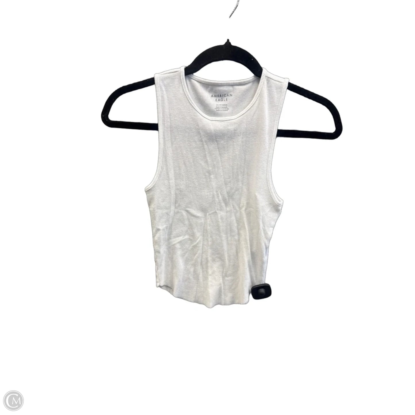 Top Sleeveless Basic By American Eagle In White, Size: Xs