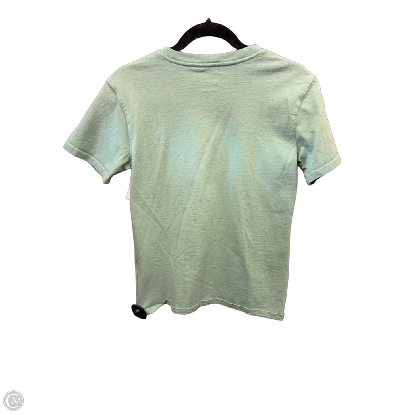 Top Short Sleeve By Carhartt In Green, Size: Xs