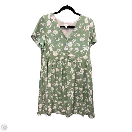 Dress Casual Short By Everly In Green, Size: M