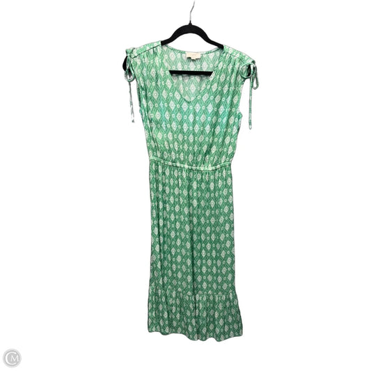 Dress Casual Midi By Loft In Green, Size: Xs