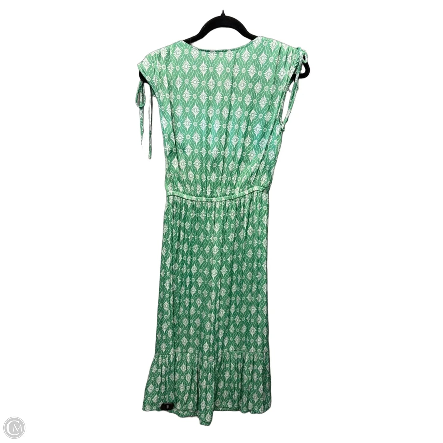 Dress Casual Midi By Loft In Green, Size: Xs