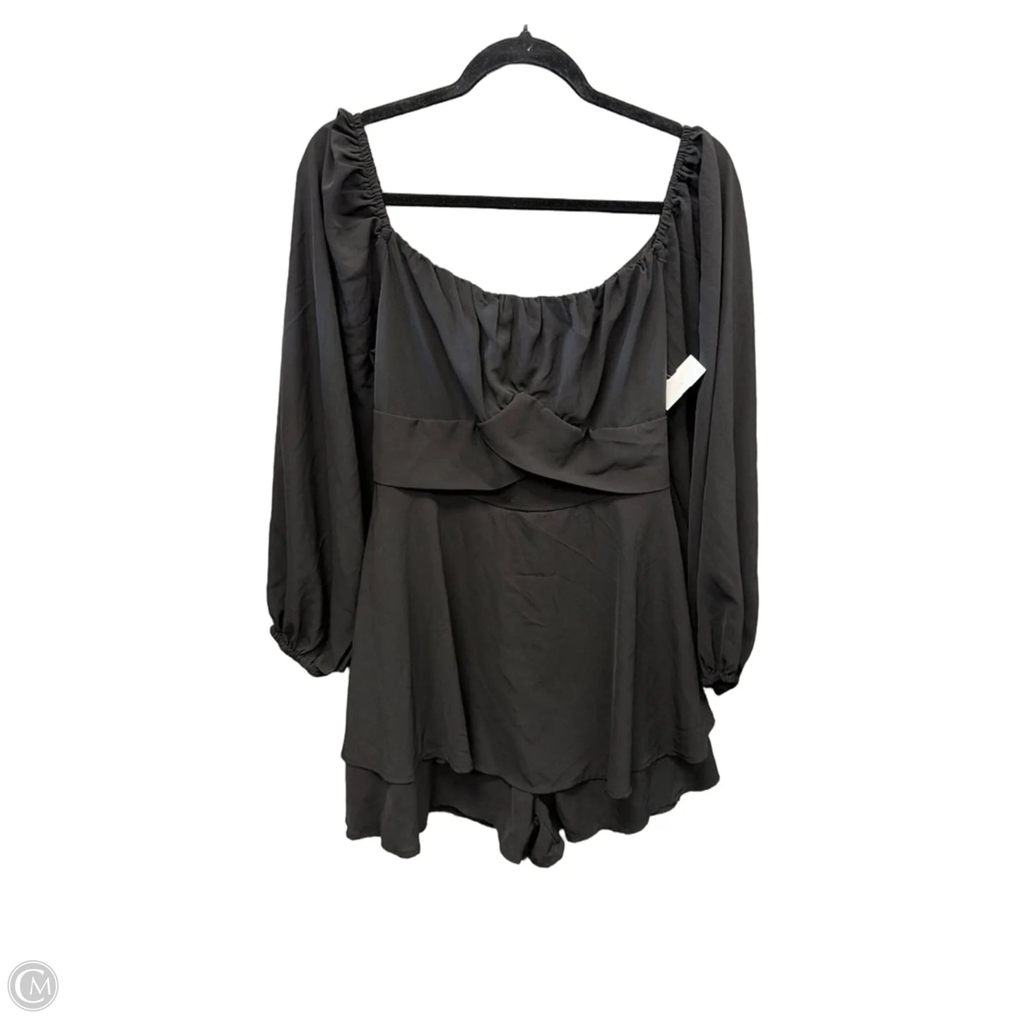 Romper By Clothes Mentor In Black, Size: Xl