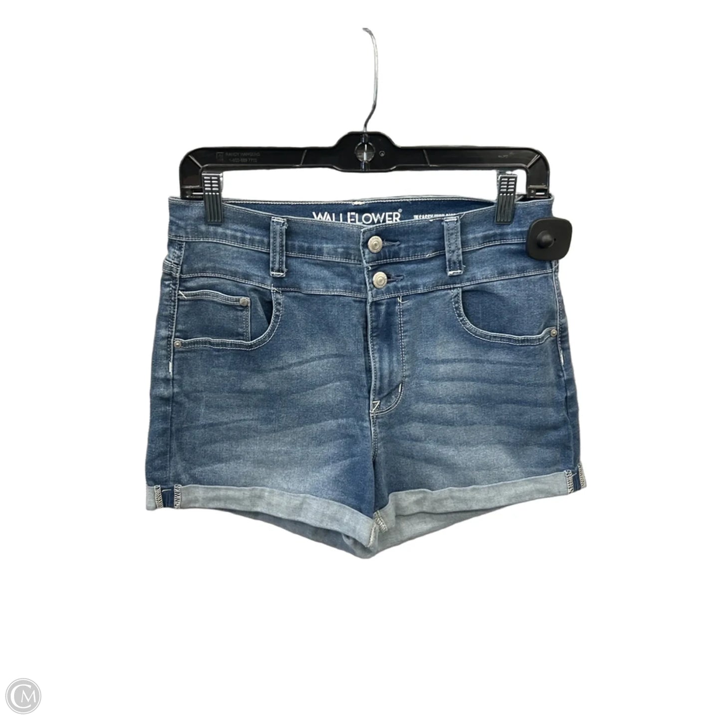 Shorts By Wallflower In Blue Denim, Size: 10