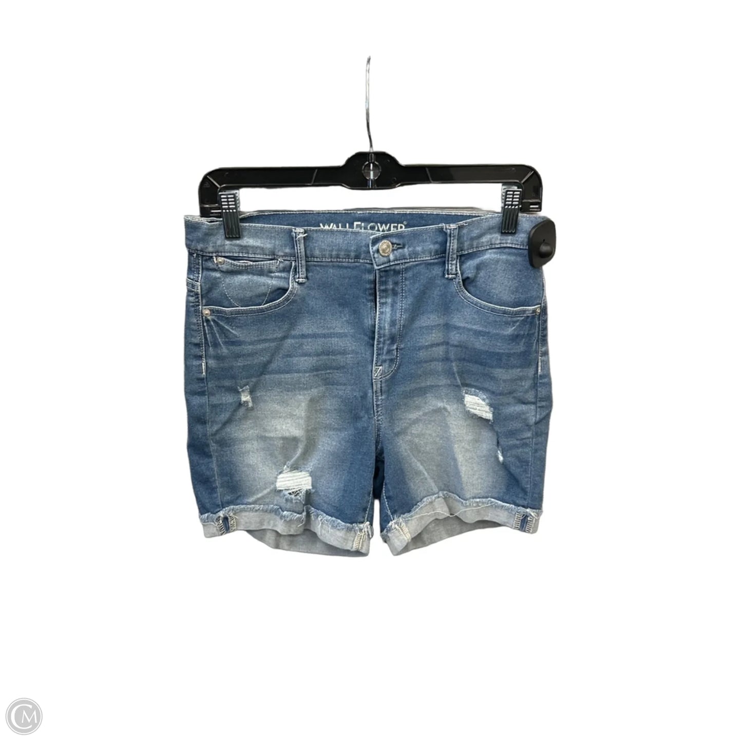 Shorts By Wallflower In Blue Denim, Size: 8