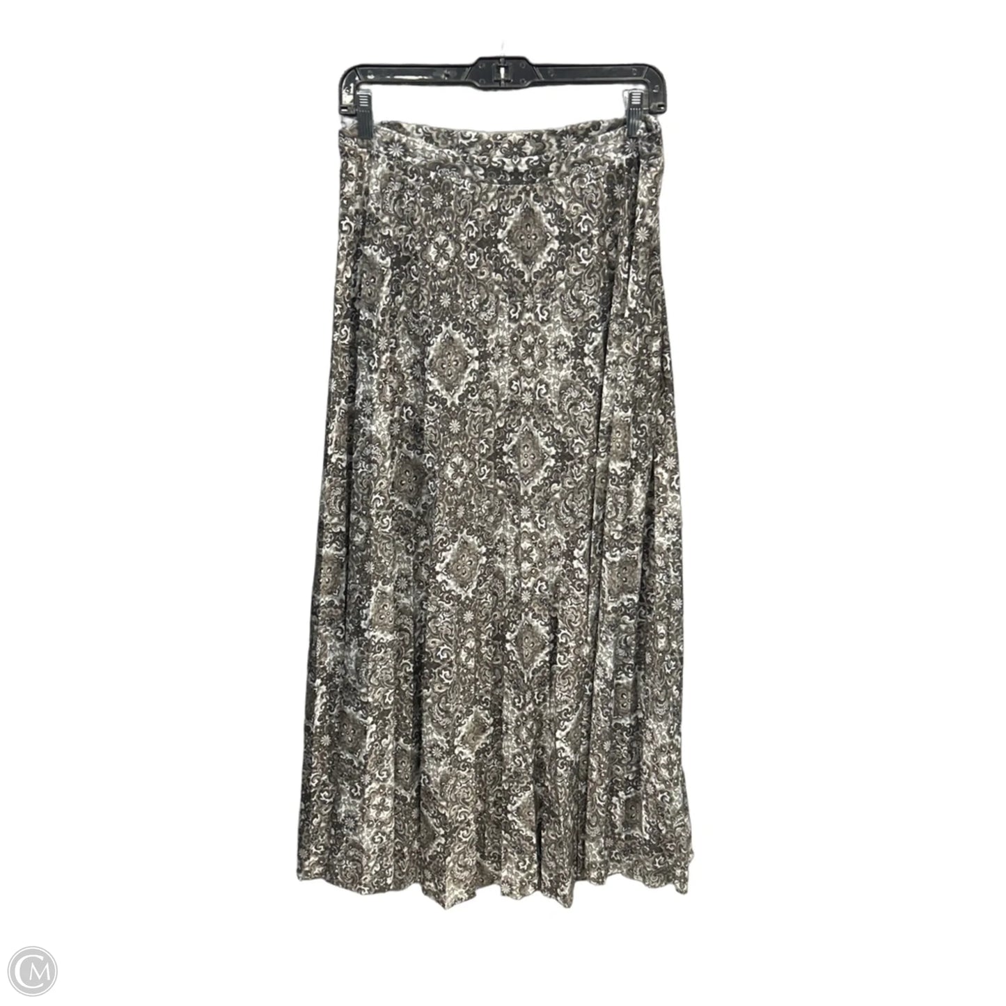 Skirt Maxi By Croft And Barrow In Grey, Size: 8
