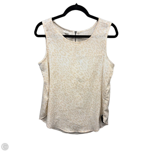 Top Sleeveless By Maurices In Animal Print, Size: M