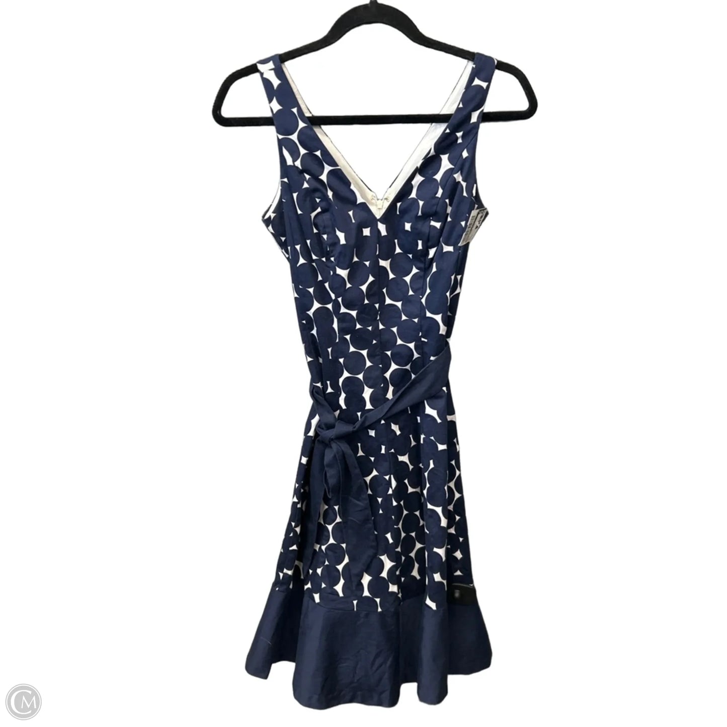 Dress Casual Midi By Nine West In Navy, Size: S