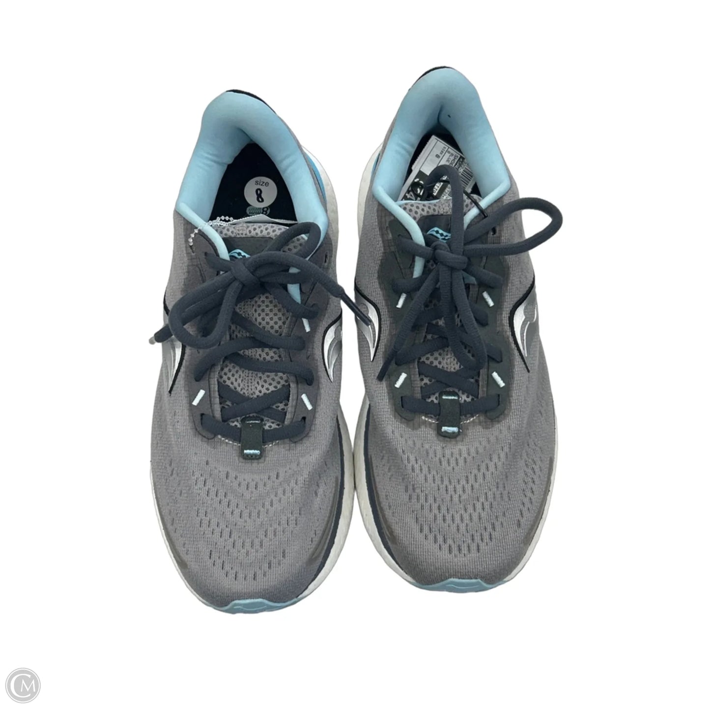 Shoes Athletic By Saucony In Blue & Grey, Size: 8