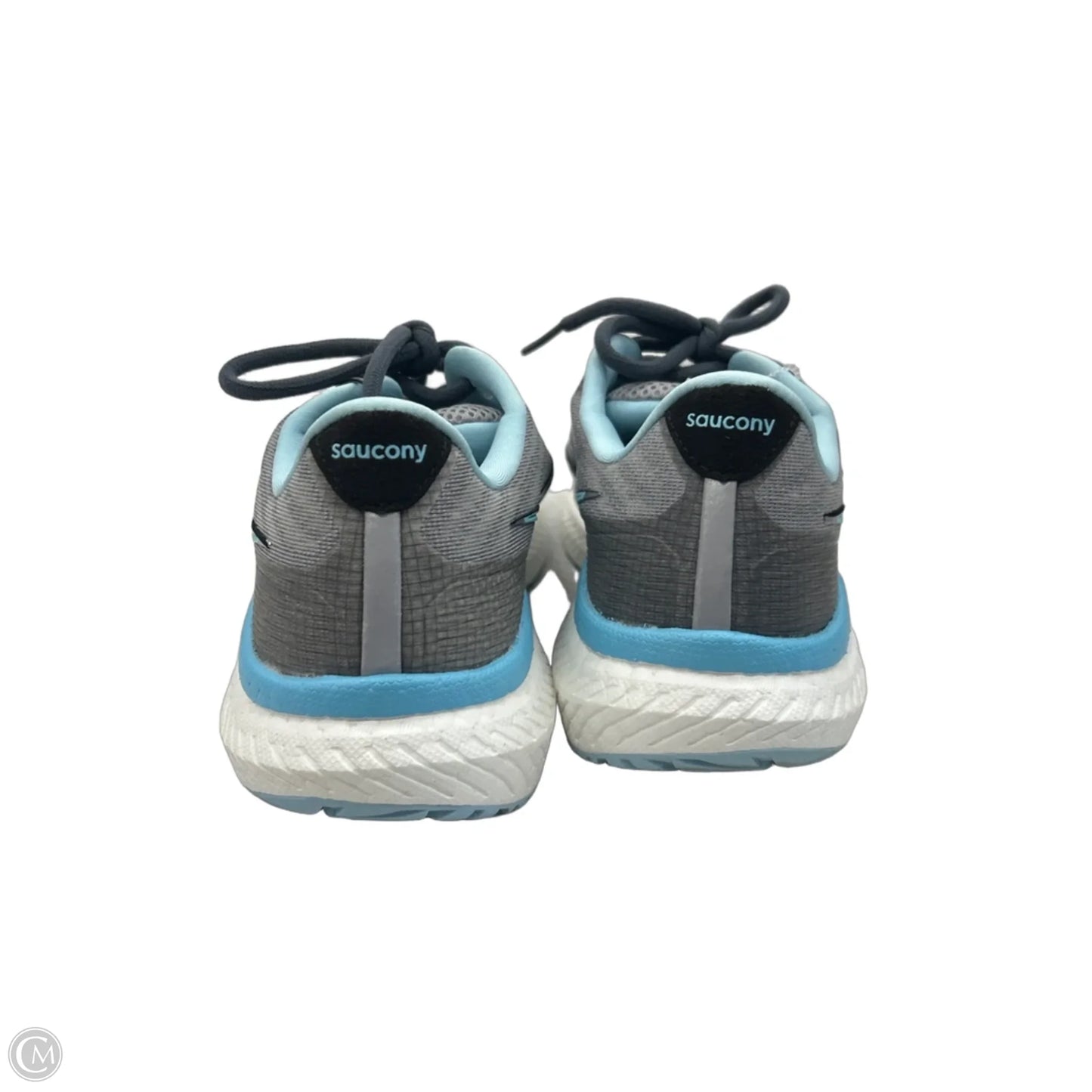 Shoes Athletic By Saucony In Blue & Grey, Size: 8