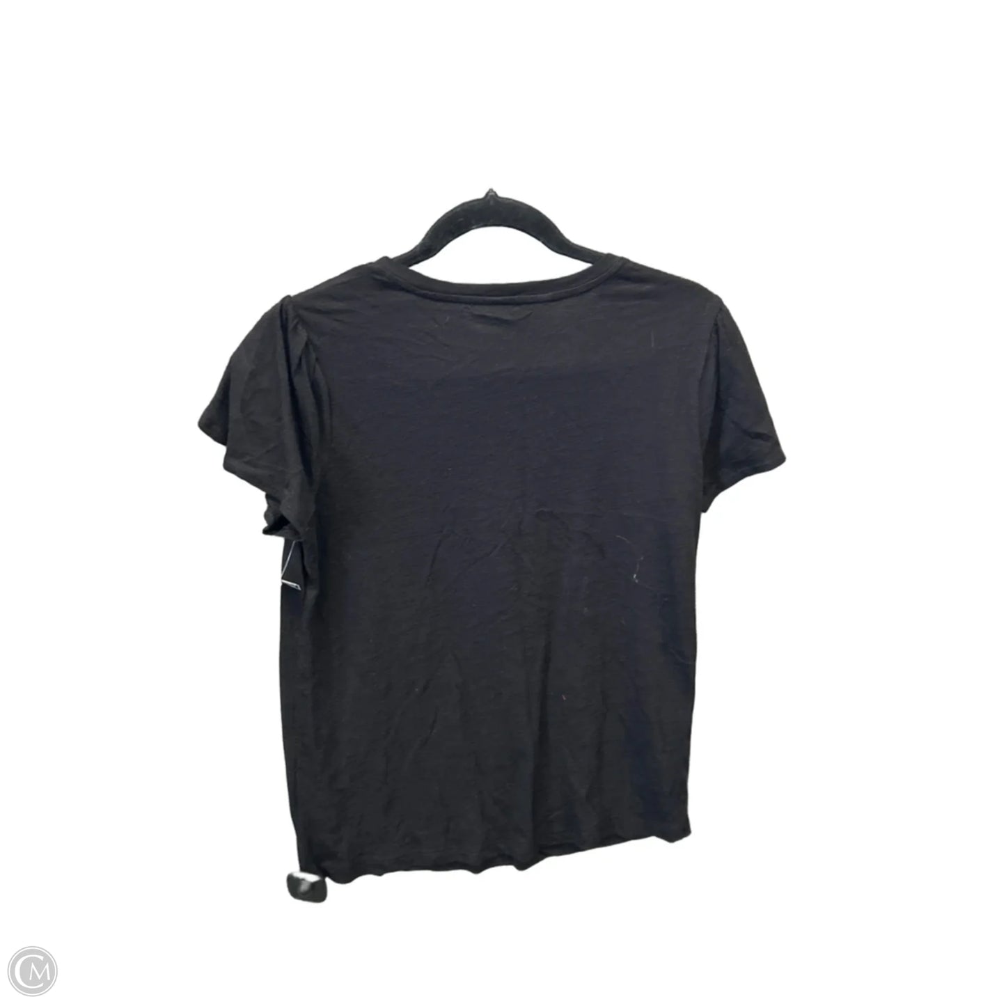 Top Short Sleeve Basic By Nine West In Black, Size: S