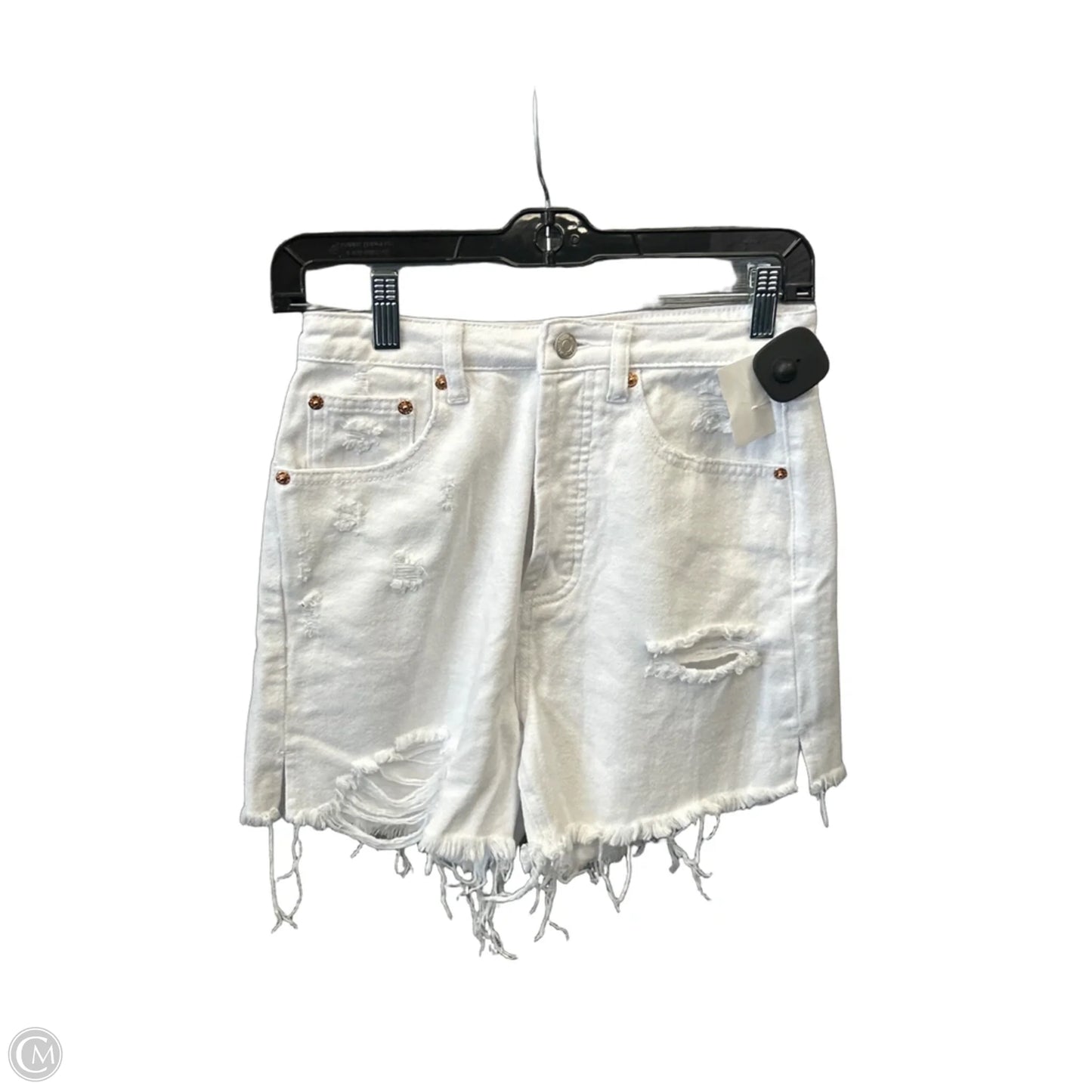 Shorts By Impressions In White Denim, Size: 4