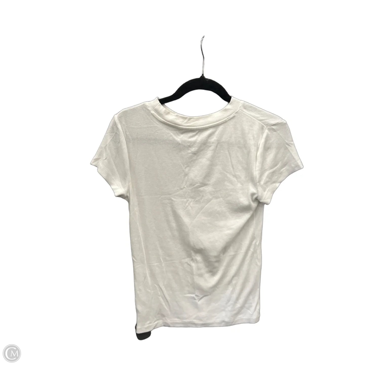 Top Short Sleeve Basic By A New Day In White, Size: S
