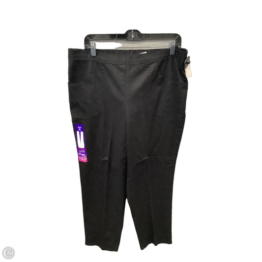 Pants Dress By Just My Size In Black, Size: 16