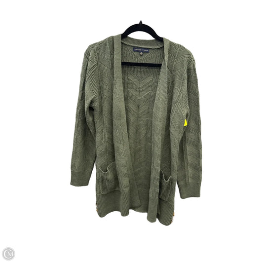 Cardigan By Adrienne Vittadini In Green, Size: M
