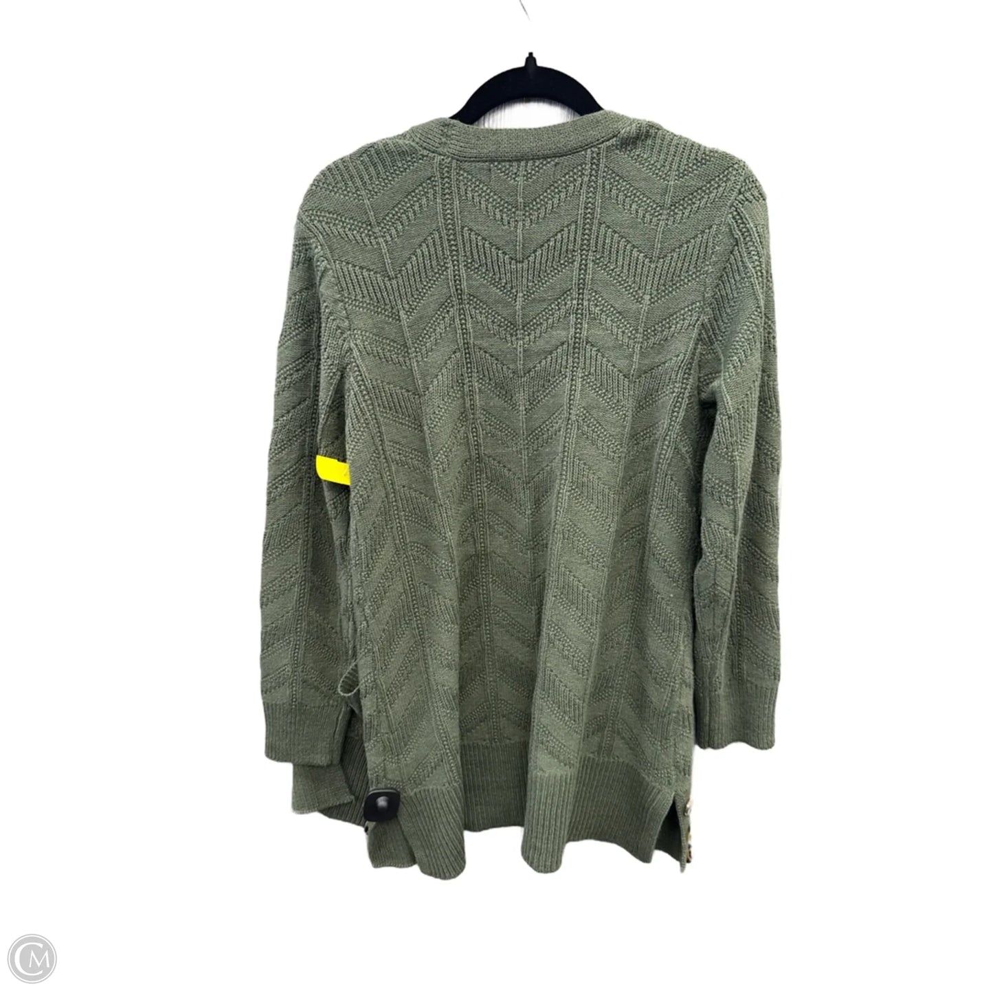 Cardigan By Adrienne Vittadini In Green, Size: M