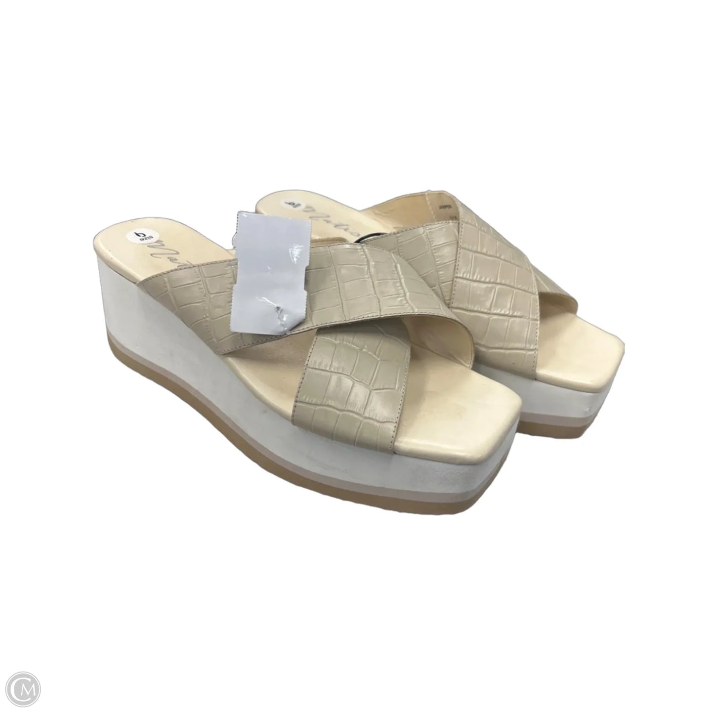 Sandals Heels Platform By Matisse In Tan, Size: 9