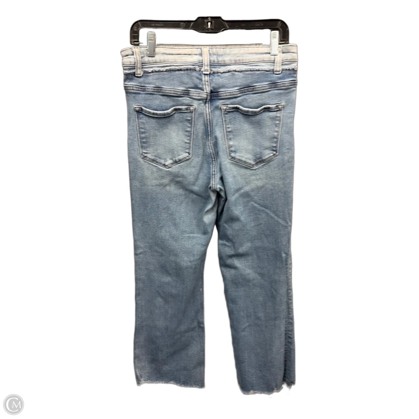 Jeans Wide Leg By Vervet In Blue Denim, Size: 10