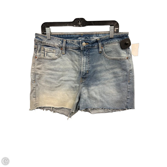 Shorts By Old Navy In Blue Denim, Size: 14