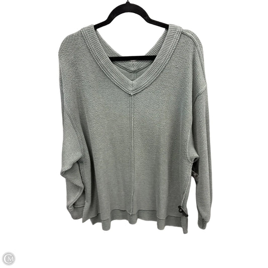 Sweatshirt Crewneck By Aerie In Green, Size: Sp