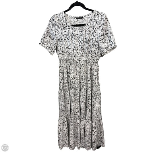 Dress Casual Maxi By Shein In Polkadot Pattern, Size: S