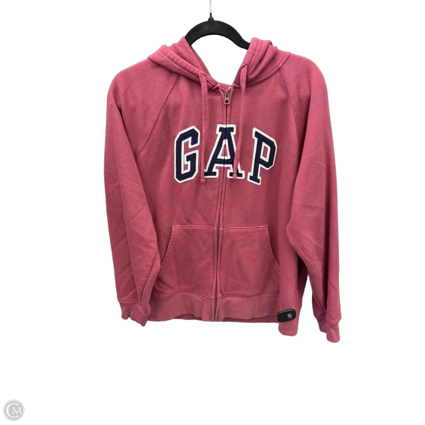 Sweatshirt Hoodie By Gap In Pink, Size: L