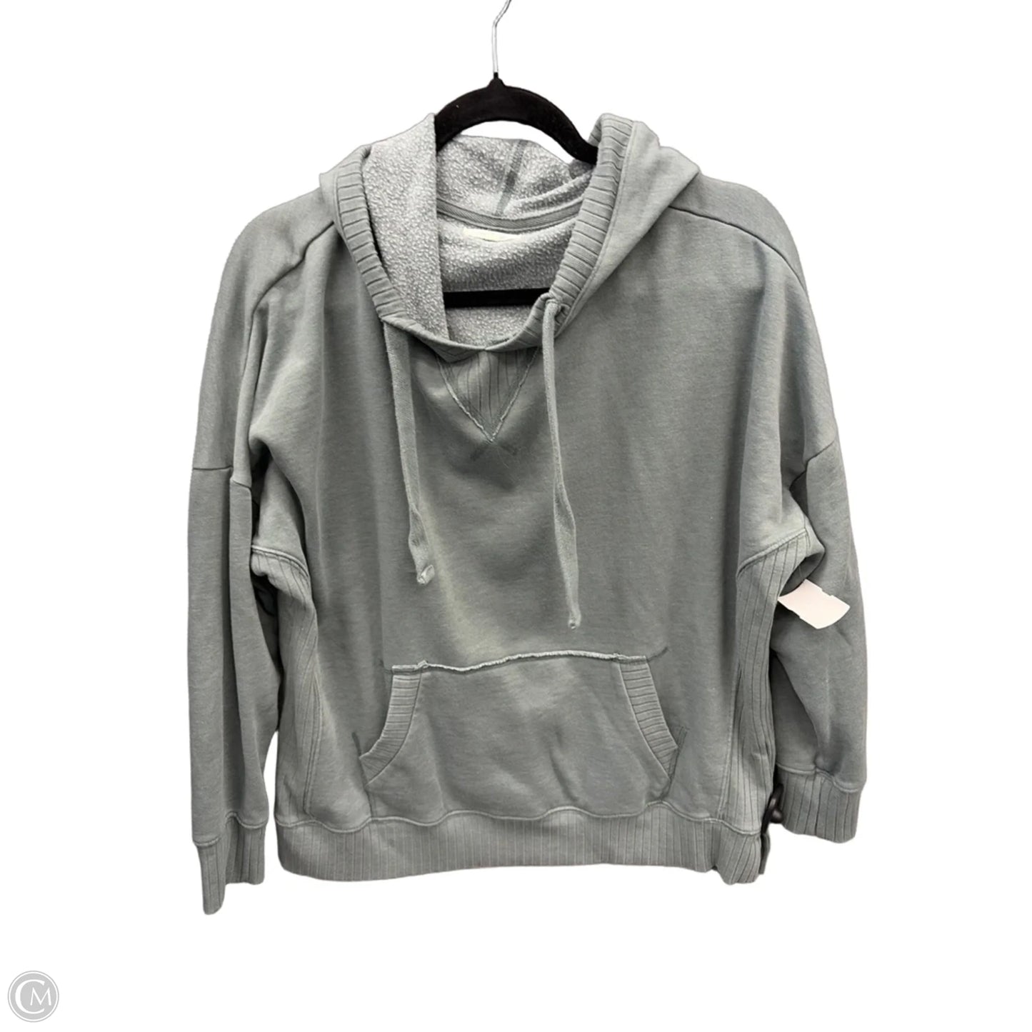 Sweatshirt Hoodie By Maurices In Green, Size: L