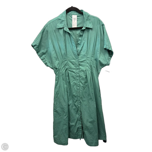 Dress Casual Midi By Serra In Green, Size: L