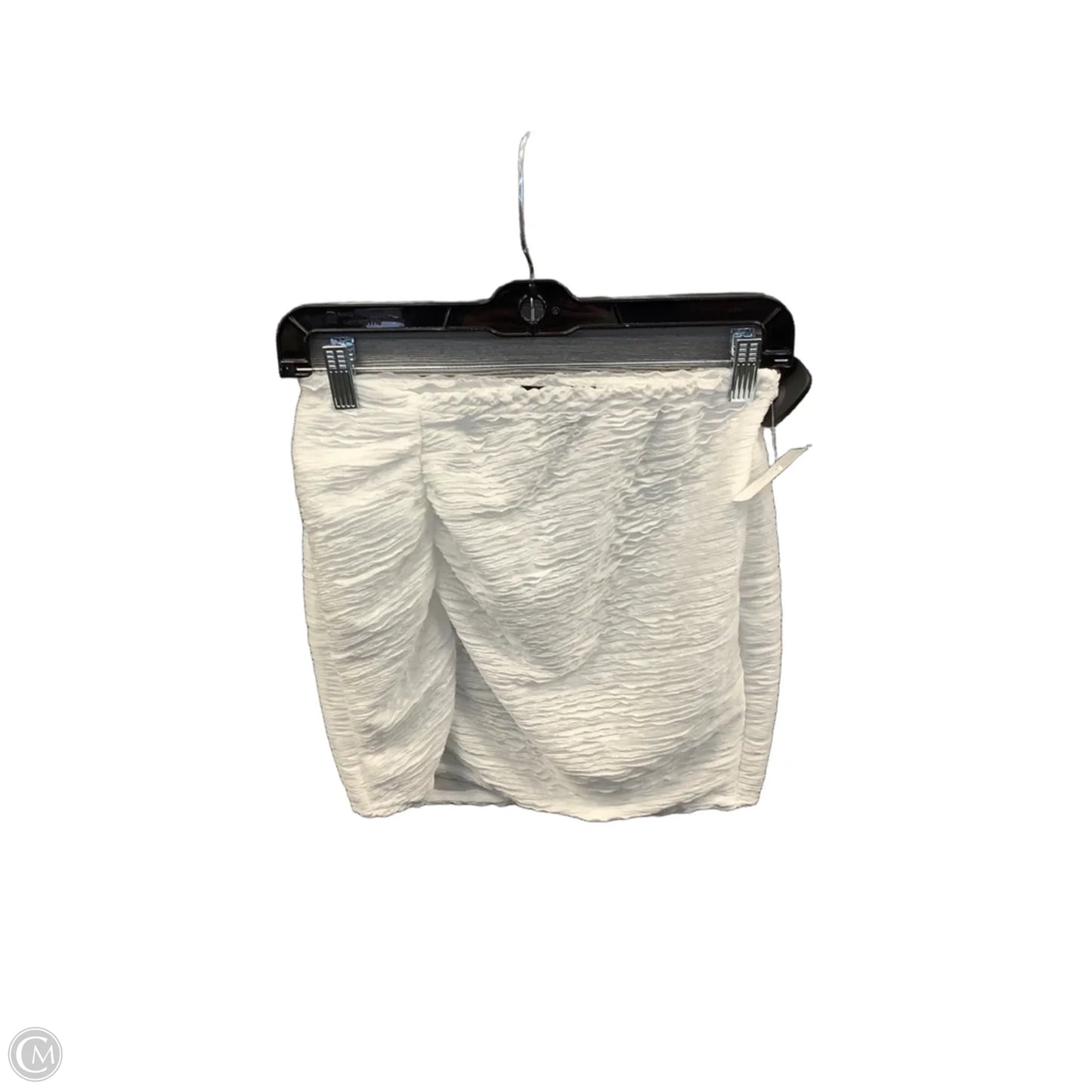 Skirt Mini & Short By Pretty Little Thing In White, Size: 8