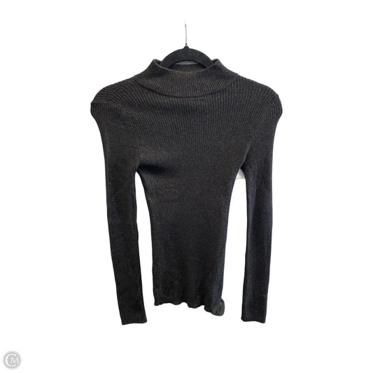 Top Long Sleeve By Express In Black, Size: Xs