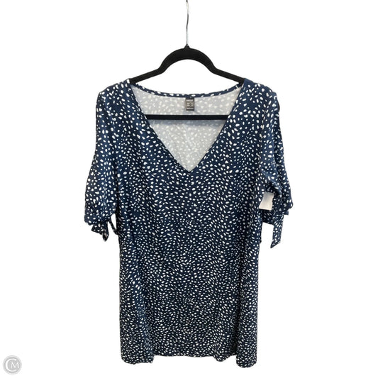 Dress Casual Midi By Sheilay In Blue, Size: Xl