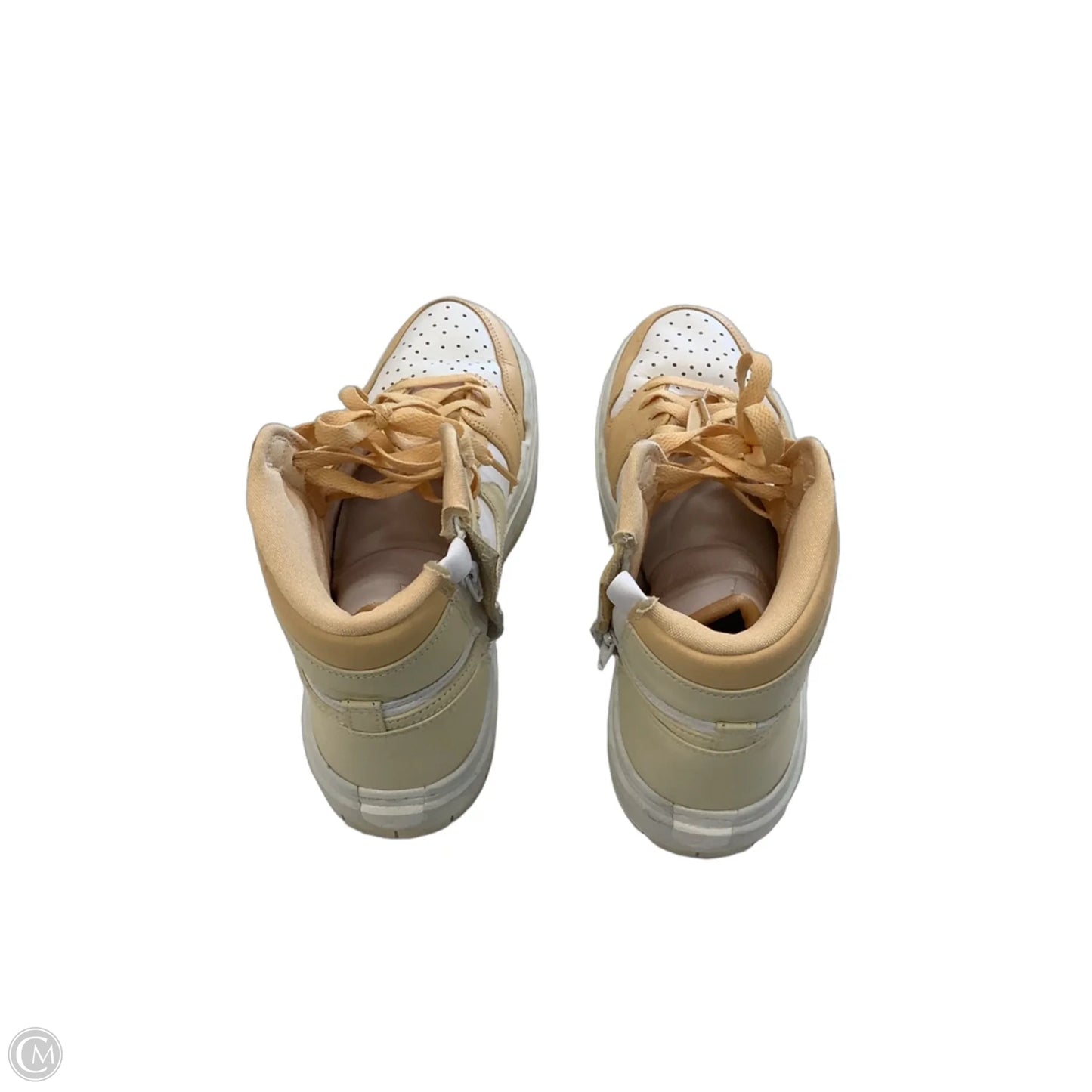 Shoes Sneakers Platform By Nike In Yellow, Size: 9.5