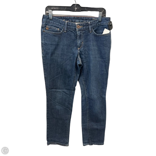 Jeans Straight By Eddie Bauer In Blue Denim, Size: 6