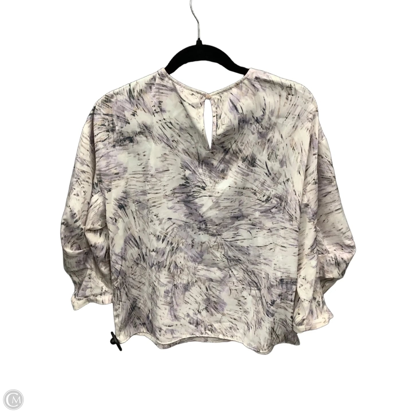 Top 3/4 Sleeve By Worthington In Purple, Size: M
