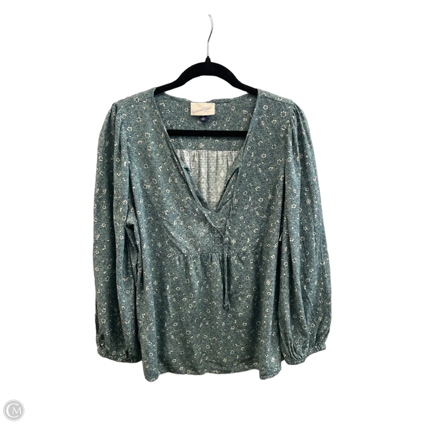 Top Long Sleeve By Universal Thread In Green, Size: Xl