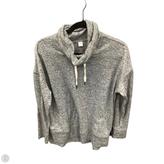 Athletic Top Long Sleeve Crewneck By Old Navy In Grey, Size: L