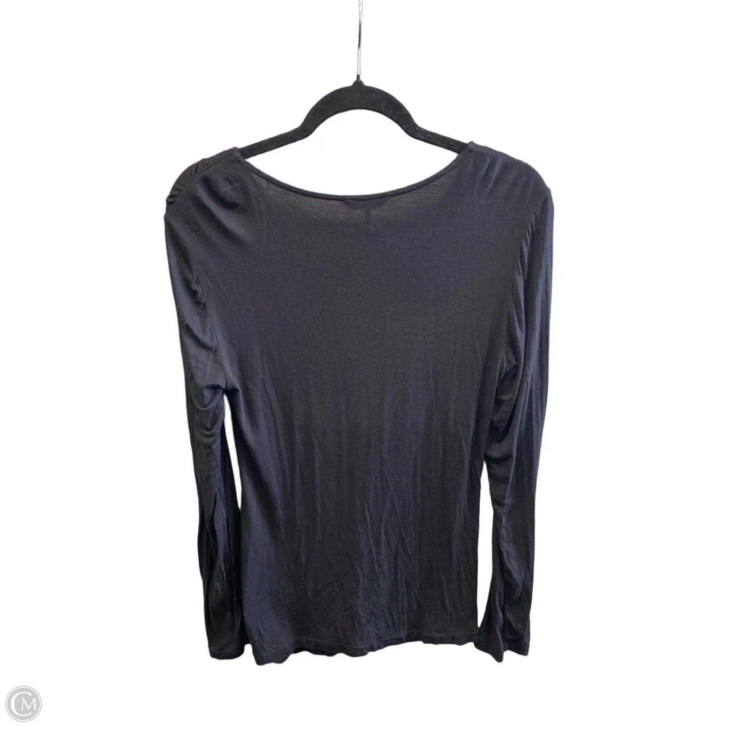 Top Long Sleeve By Daisy Fuentes In Black, Size: M