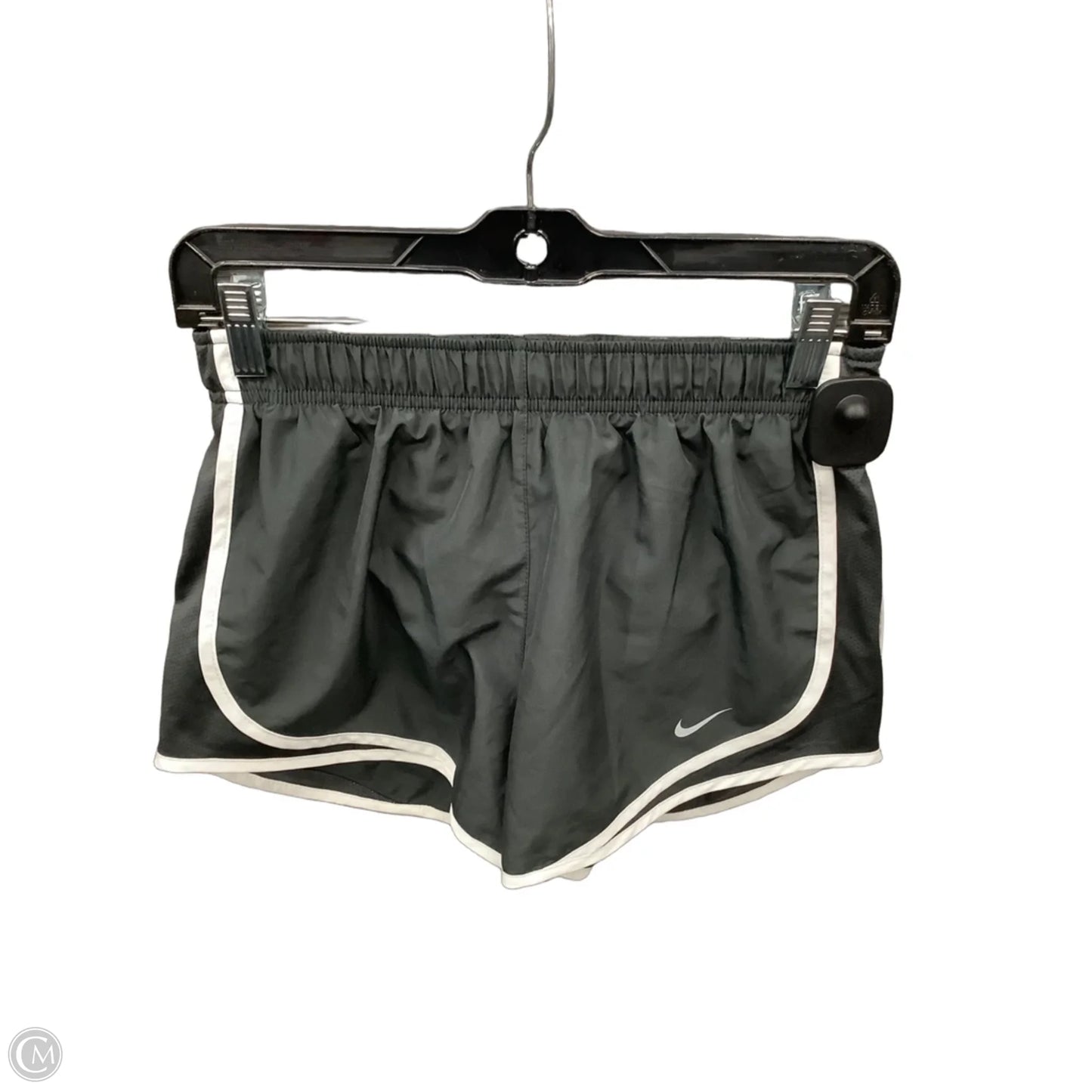 Athletic Shorts By Nike In Grey, Size: S